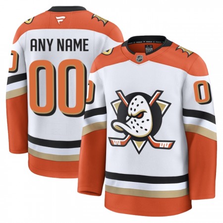 Anaheim Ducks tröja Customized Fanatics Premium 2024-25 Vit Borta - NHL Tröjor Herr Anaheim Ducks tröja Customized Fanatics Premium 2024-25 Vit Borta - NHL Tröjor Herr
